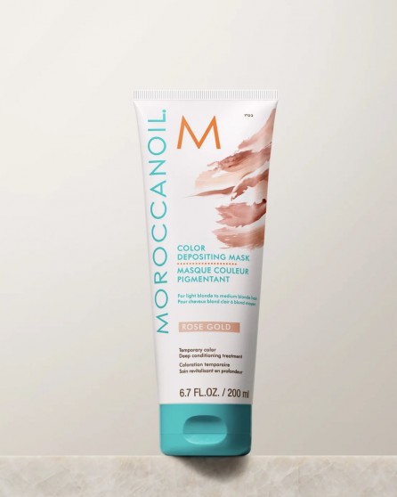 Moroccanoli Rose Gold ფერის  დამტანი ნიღაბი