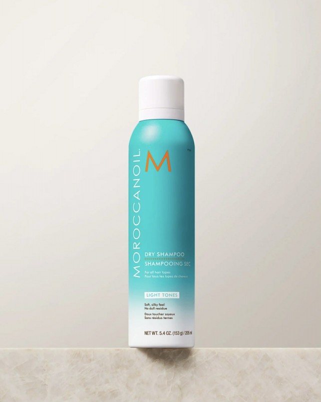 Moroccanoil მშრალი შამპუნი ღია ტონისთვის