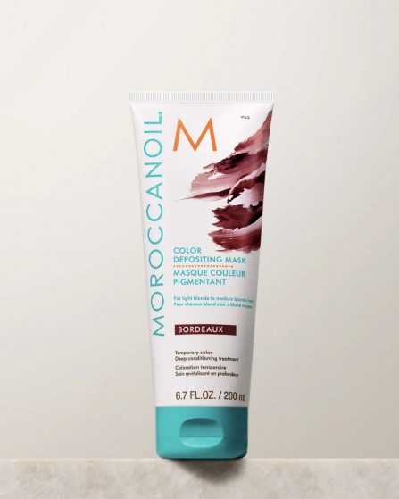 Moroccanoli Bordeaux ფერის დამტანი ნიღაბი